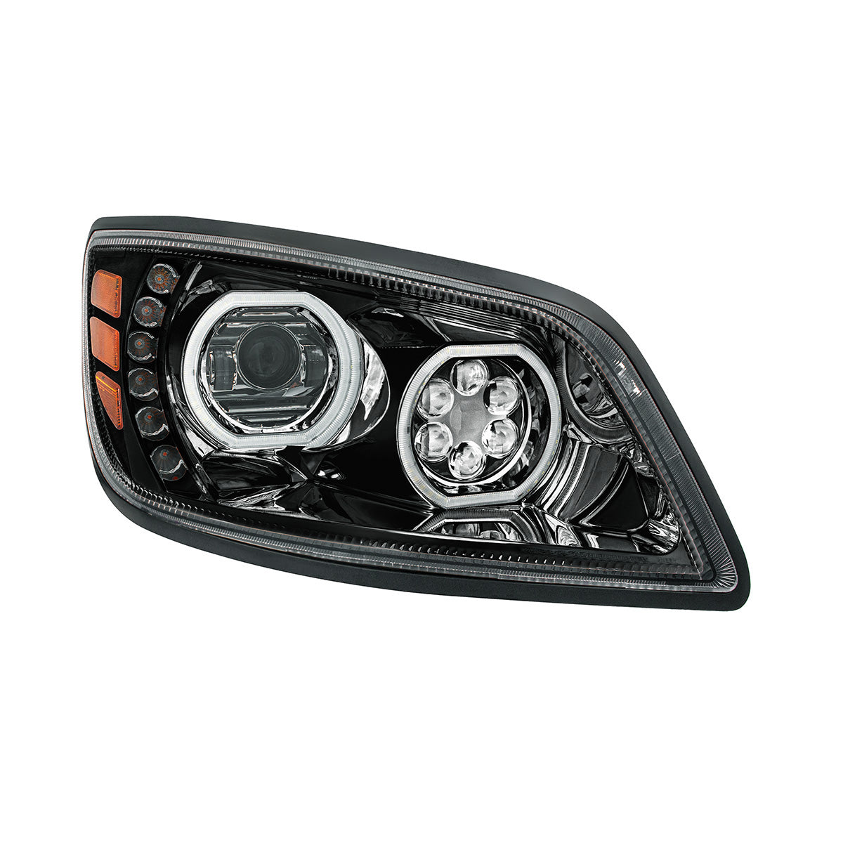 High Power 10 LED Blackout Headlight For 2005-2021 Hino 238/258/268/338-Passenger