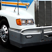 1PC Headlight Bezel With Turn Signal For 1989-2009 Freightliner FLD - Passenger