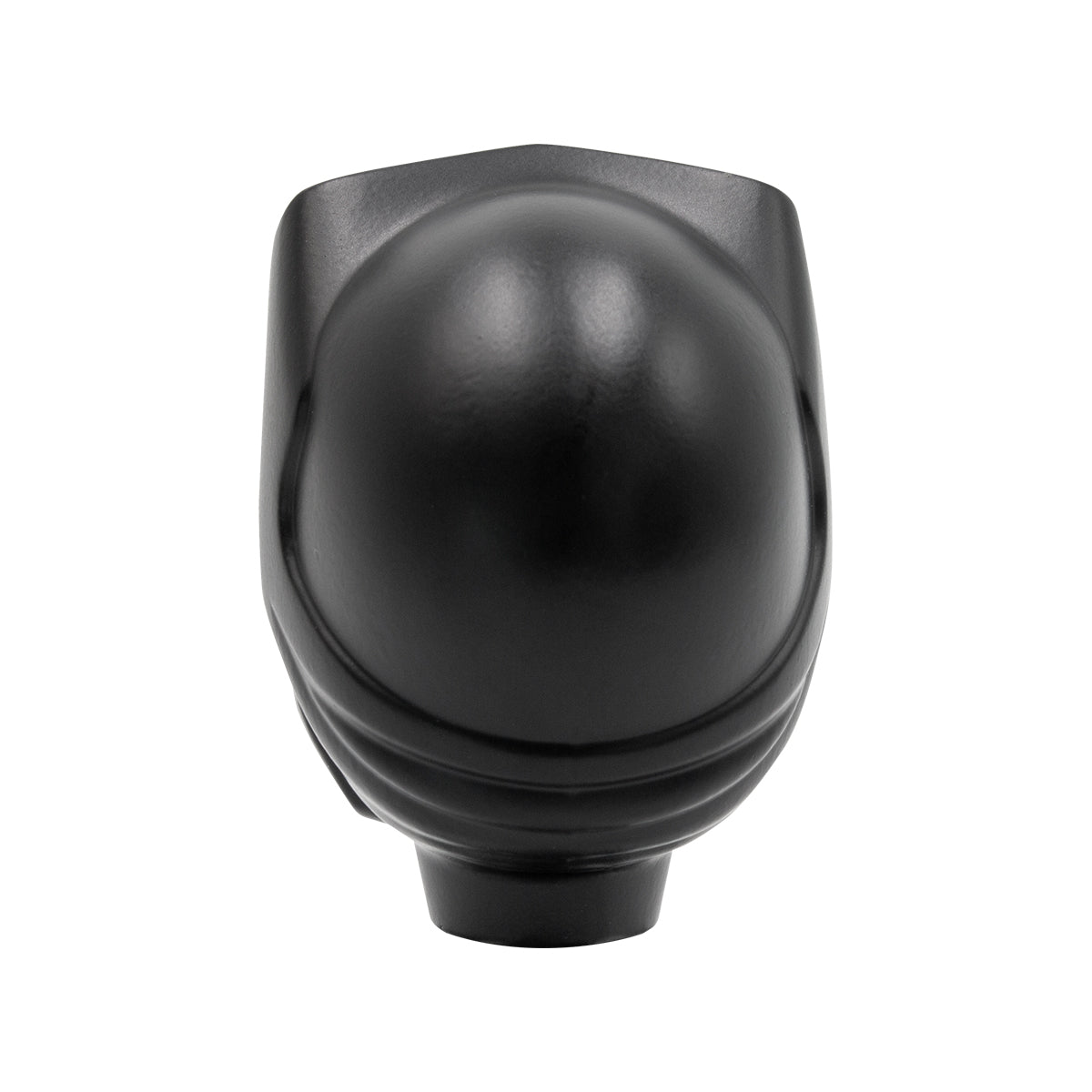 Aluminum Skull Biker 1/2"-13 Thread-On Gearshift Knob - Black (Bulk)