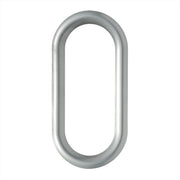 Stainless Steel Oval Window Trim With Sealant Adhesive For Peterbilt