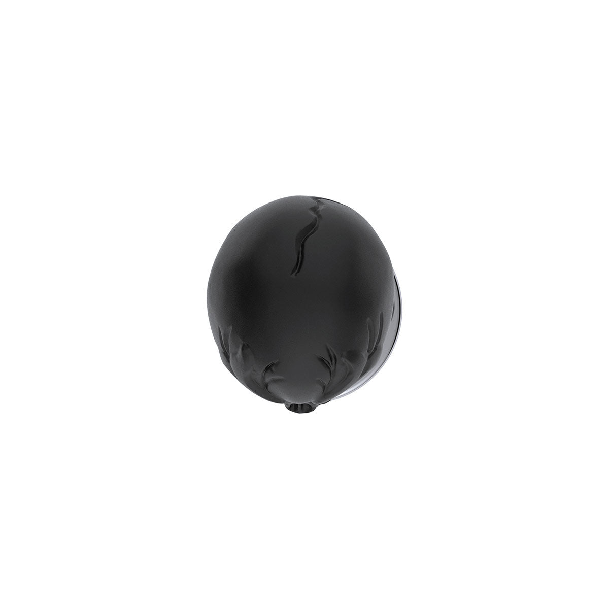 Thread-On 3-Skulls Gearshift Knob With Adapter For Eaton-Fuller 9/10 Speed Shifter-Matte Black