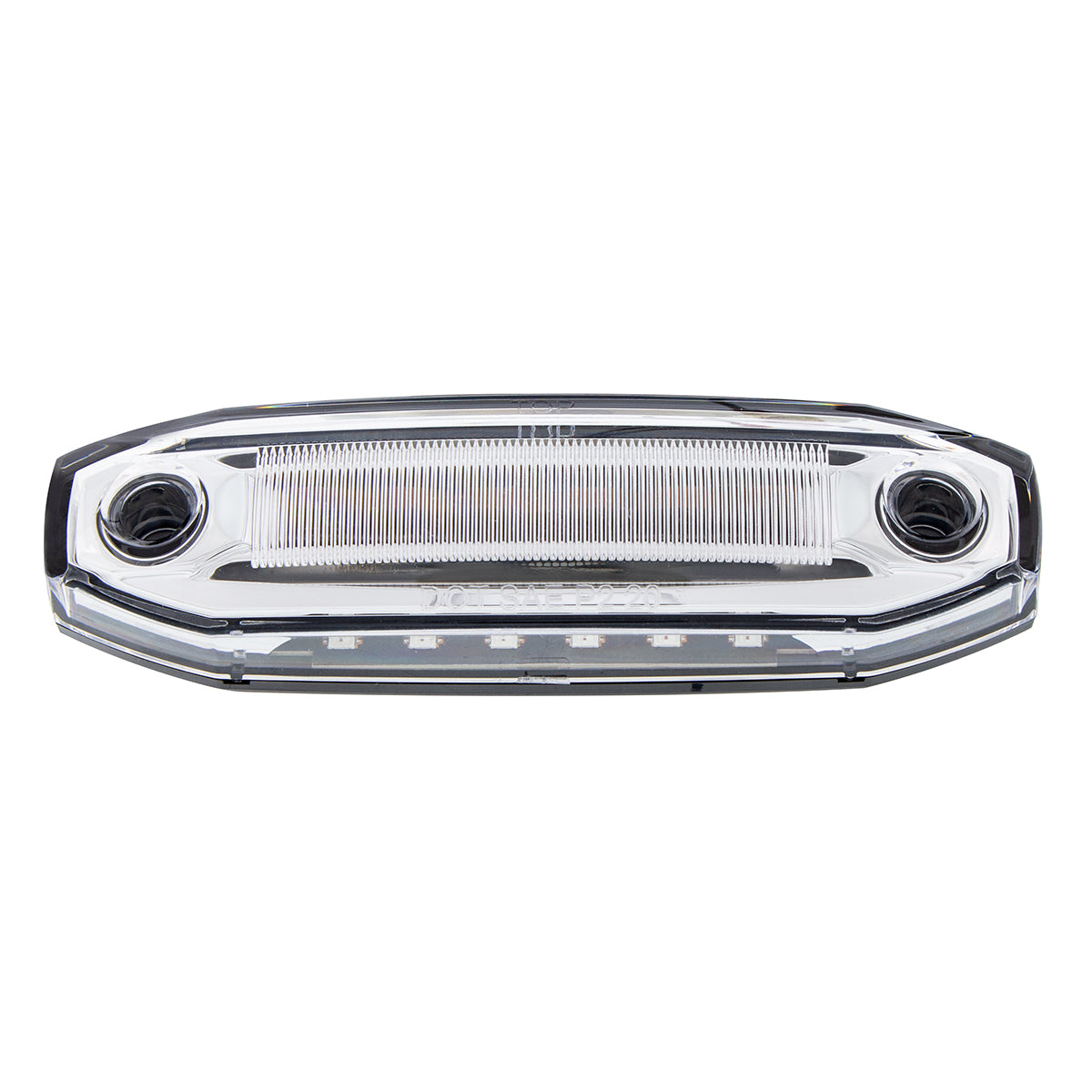 6 Amber LED Light (Clearance/Marker) With 6 Red LED Side Ditch Light