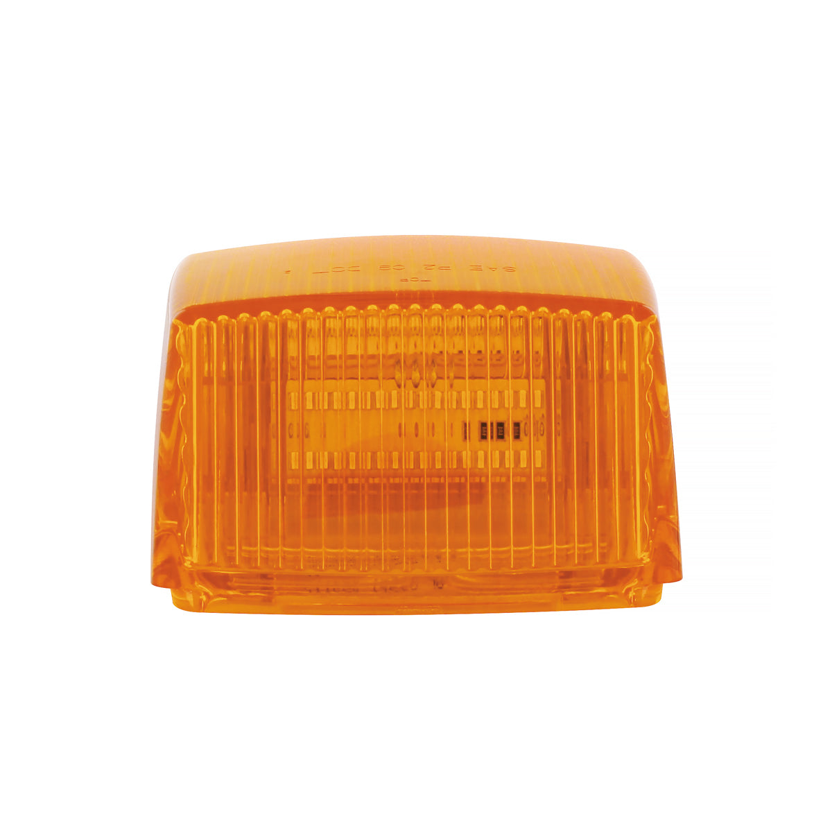 36 LED Square Cab Light - Amber LED/Amber Lens