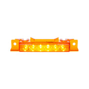 6 LED Competition Series Exterior Visor Light For 1996-2024 Volvo VNL-Amber LED/Amber Lens (5 Pcs)