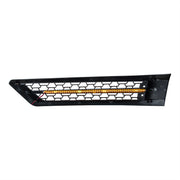 Hood Air Intake Grille With Amber LED For 2018-2024 Freightliner Cascadia 126 - Passenger