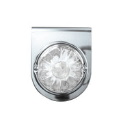 Glass Watermelon Light With Stainless Steel Light Bracket Kit-Clear Lens