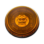 13 LED 4" Round Abyss Light (Turn Signal) - Amber LED/Amber Lens