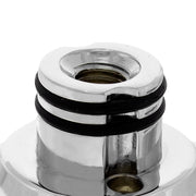 Gearshift Adapter W/LED Mount For Eaton-Fuller 9/10 Speed - Chrome/Vertical (Bulk)