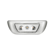 3 LED Double Fury Cab Light For 2013-2021 Kenworth T680 & 2012-2021 Peterbilt 579-Amber & White LED