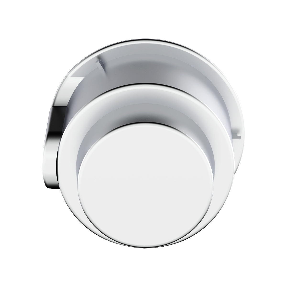 Chrome Cup Holder Insert For Kenworth W900/T800/T600 (2002-2008) & Peterbilt 379/378 (2001-2005)