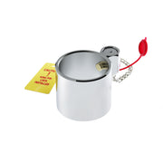 Heavy Duty Steel King Pin Lock With 12" Warning Tag For 2" Diameter Kingpin