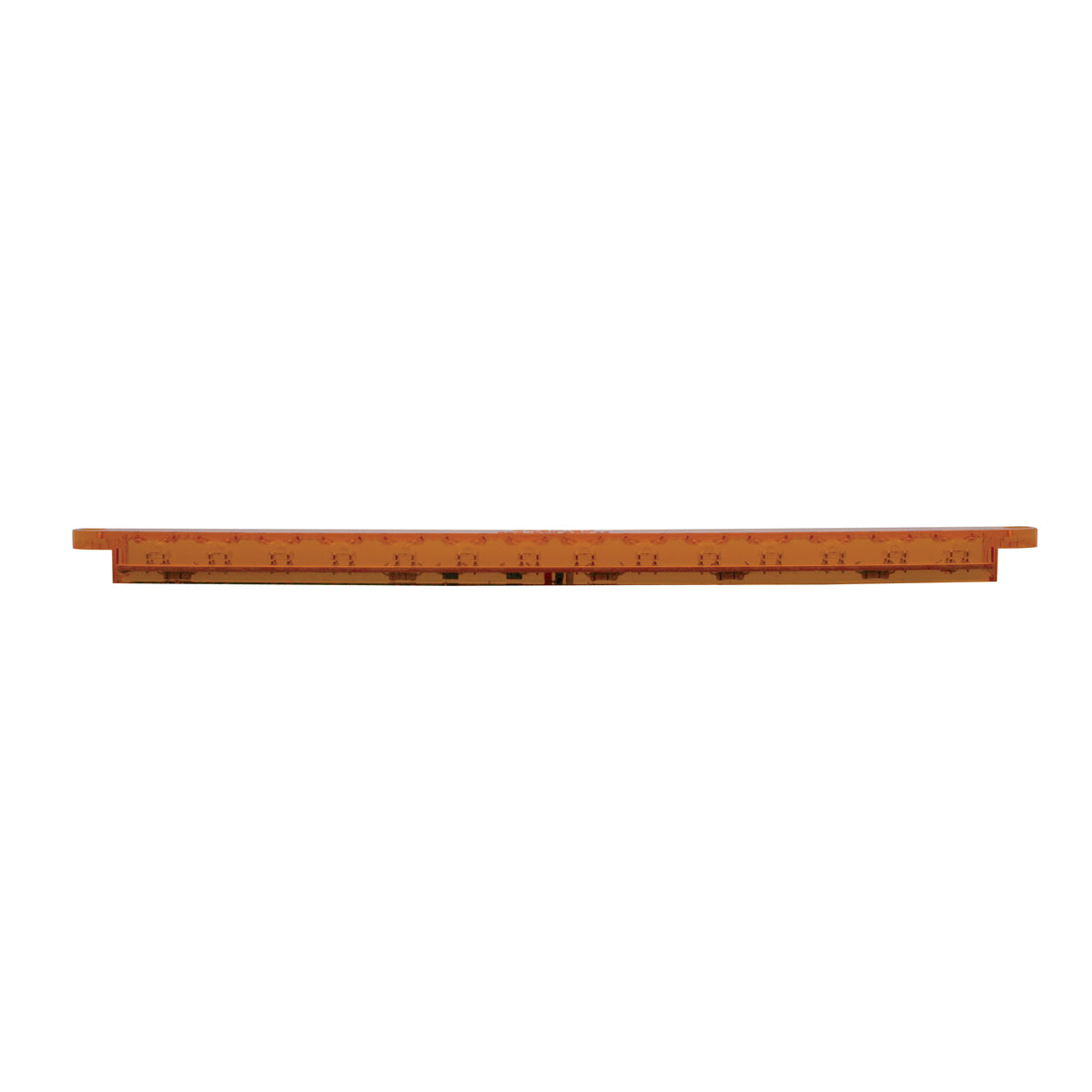 14 LED 12" Turn Signal Light Bar - Amber LED/Amber Lens (Bulk)