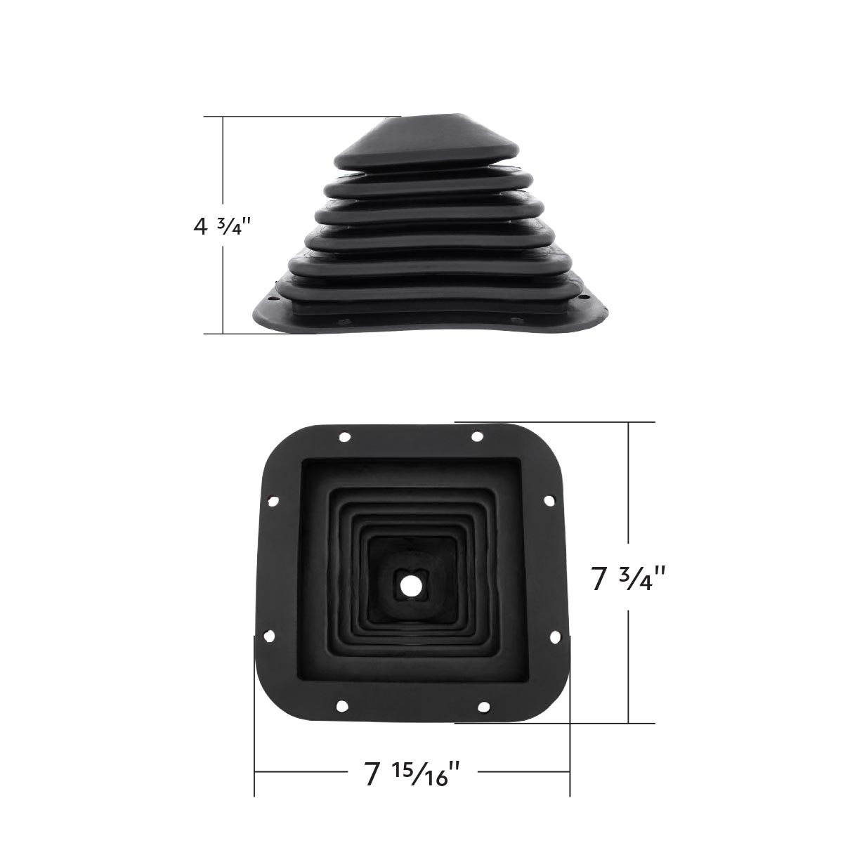 Rubber Shifter Boot For Kenworth W900 (1999-2011), T600 (1999-2007) & T660 (2008-2011)