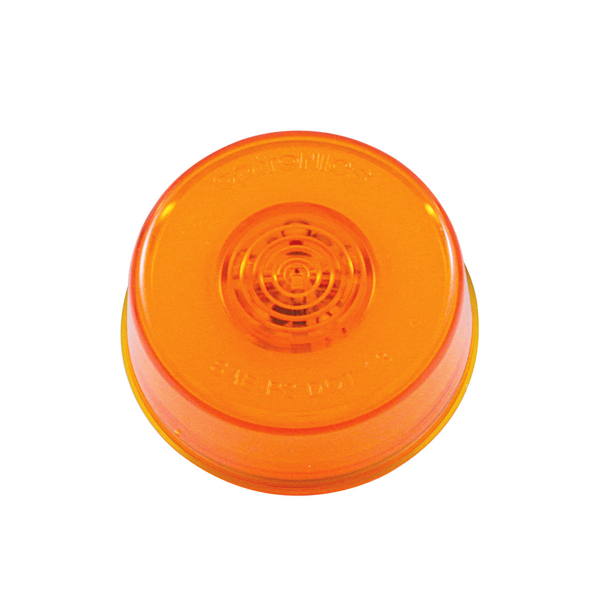 6 LED 2" Round GloLight (Clearance/Marker) - Amber LED/Amber Lens (Kit)
