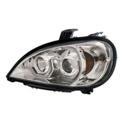 Chrome Projection Headlight With LED Position Light For 2001-2020 Freightliner Columbia - Driver