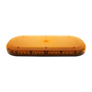 42 High Power LED Micro Warning Light Bar With Amber Lens - Magnet Mount