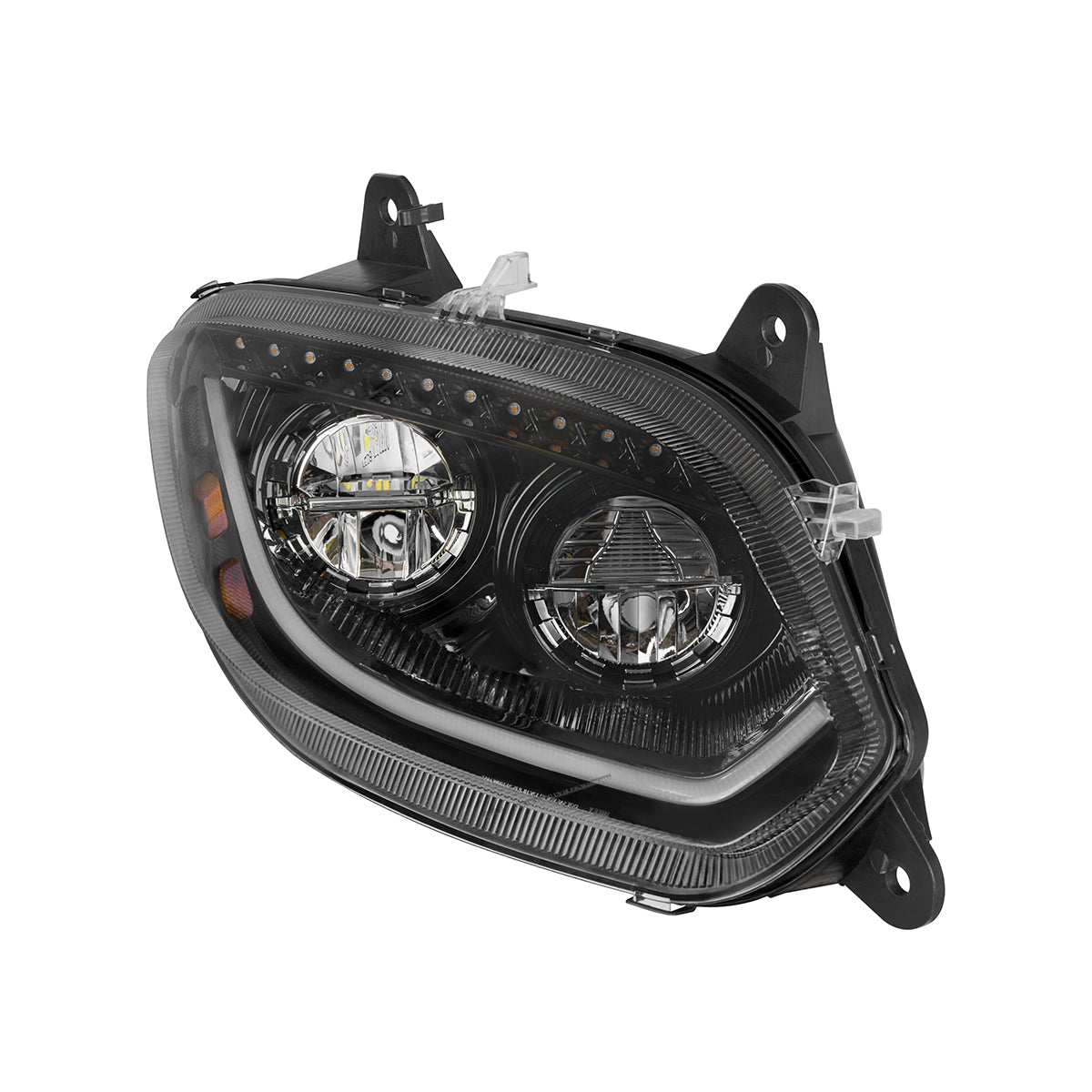 Black LED 86 Headlight For 2018-2025 International LT Truck - Passenger