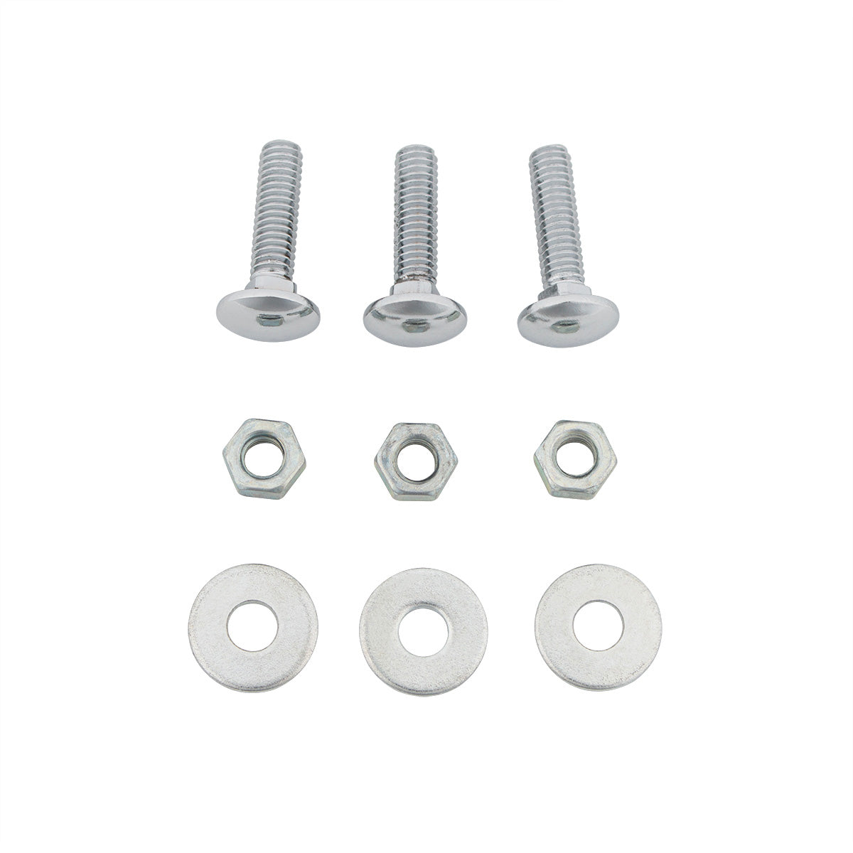 4" X 24" Chrome Kwopper Bottom Mud Flap Plate - Bolt Thru