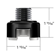 M30X3.5 Thread-On Shift Knob Mounting Adapter For Eaton Fuller Style 13/15/18 Shifter - Candy Black