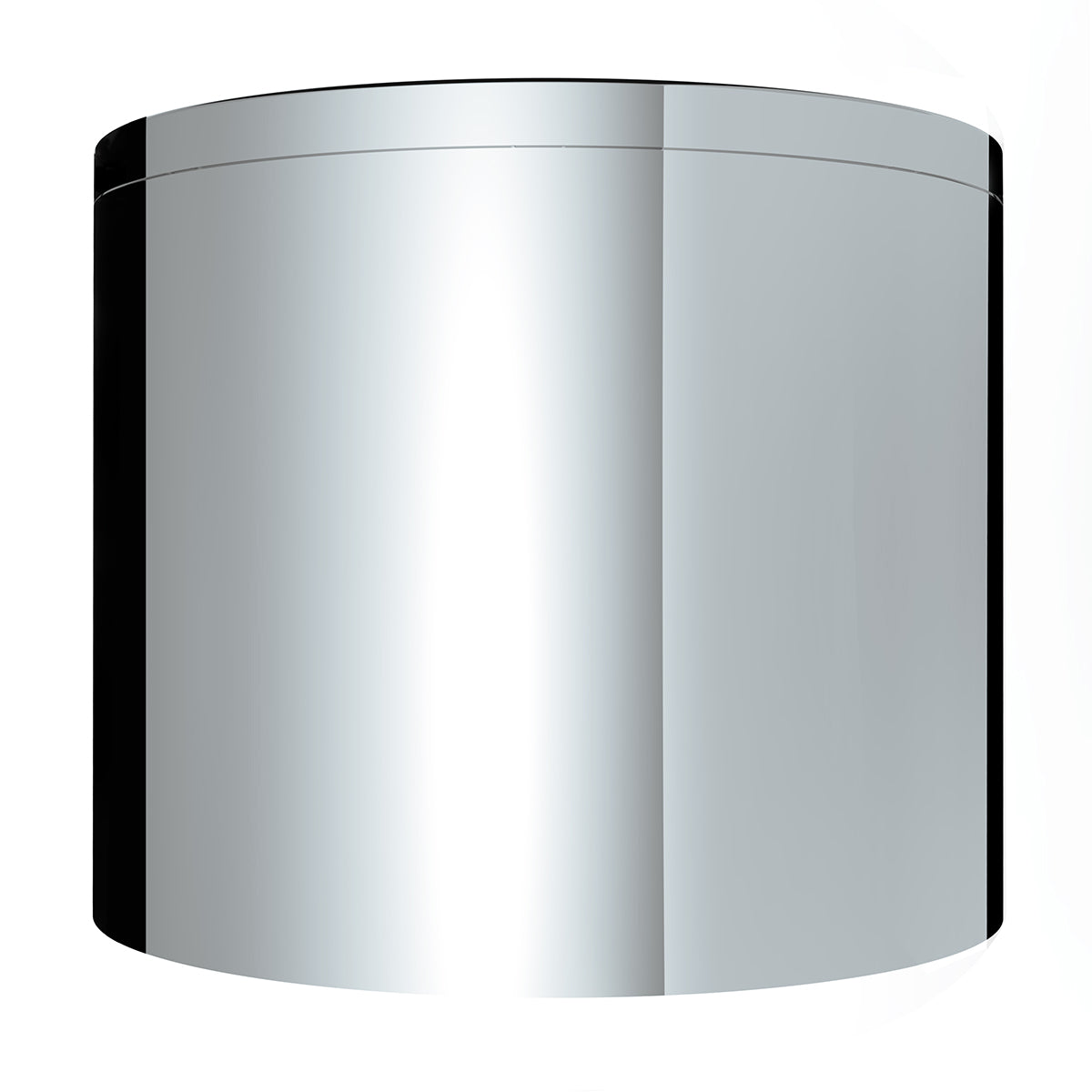 Chrome Plastic Single Hub Design Rear Axle Cover With 33mm Thread-On Nut Covers