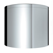 Chrome Plastic Single Hub Design Rear Axle Cover With 33mm Thread-On Nut Covers