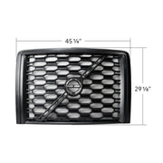 Grille With Bug Screen For 2018-2024 Volvo VNL-Black