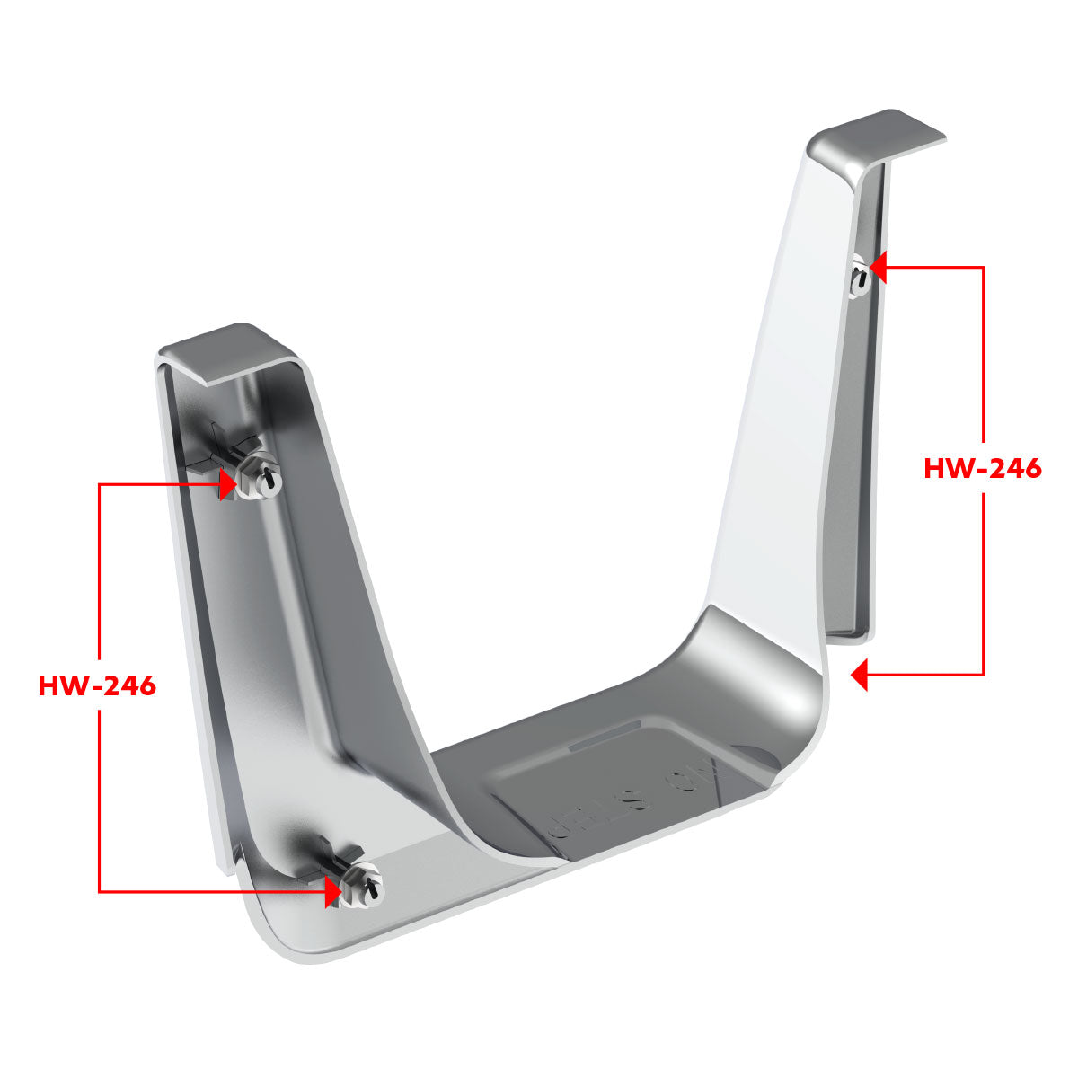 Chrome Plastic Fuel Tank Fairing Trim For 2018-2025 Freightliner Cascadia