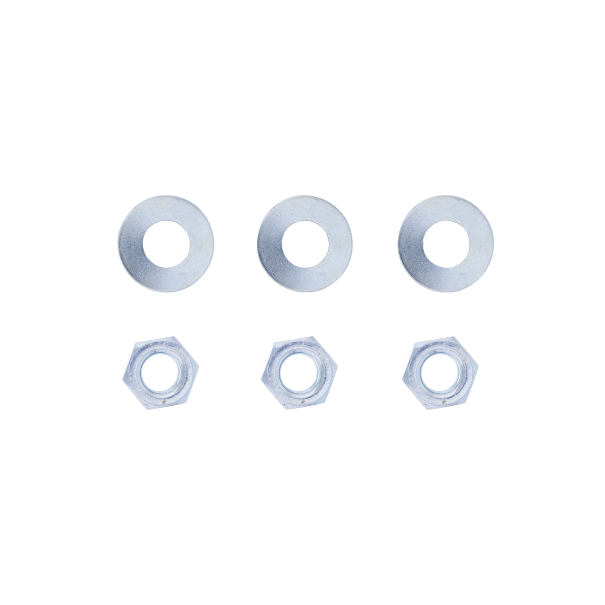 3" X 12" Chrome Standard Bottom Mud Flap Plate - Welded Stud