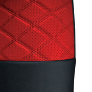 Riggear Napa Faux Leather Seat Cover Set For 2008-2025 Freightliner Cascadia-Red