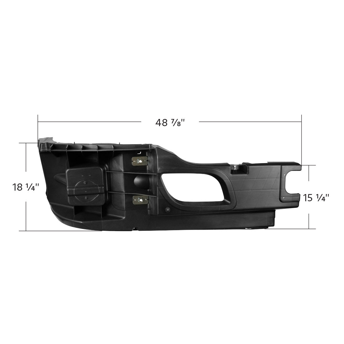 Bumper Reinforcement Without Fog Light Holes For 2013-2021 Kenworth T680-Passenger