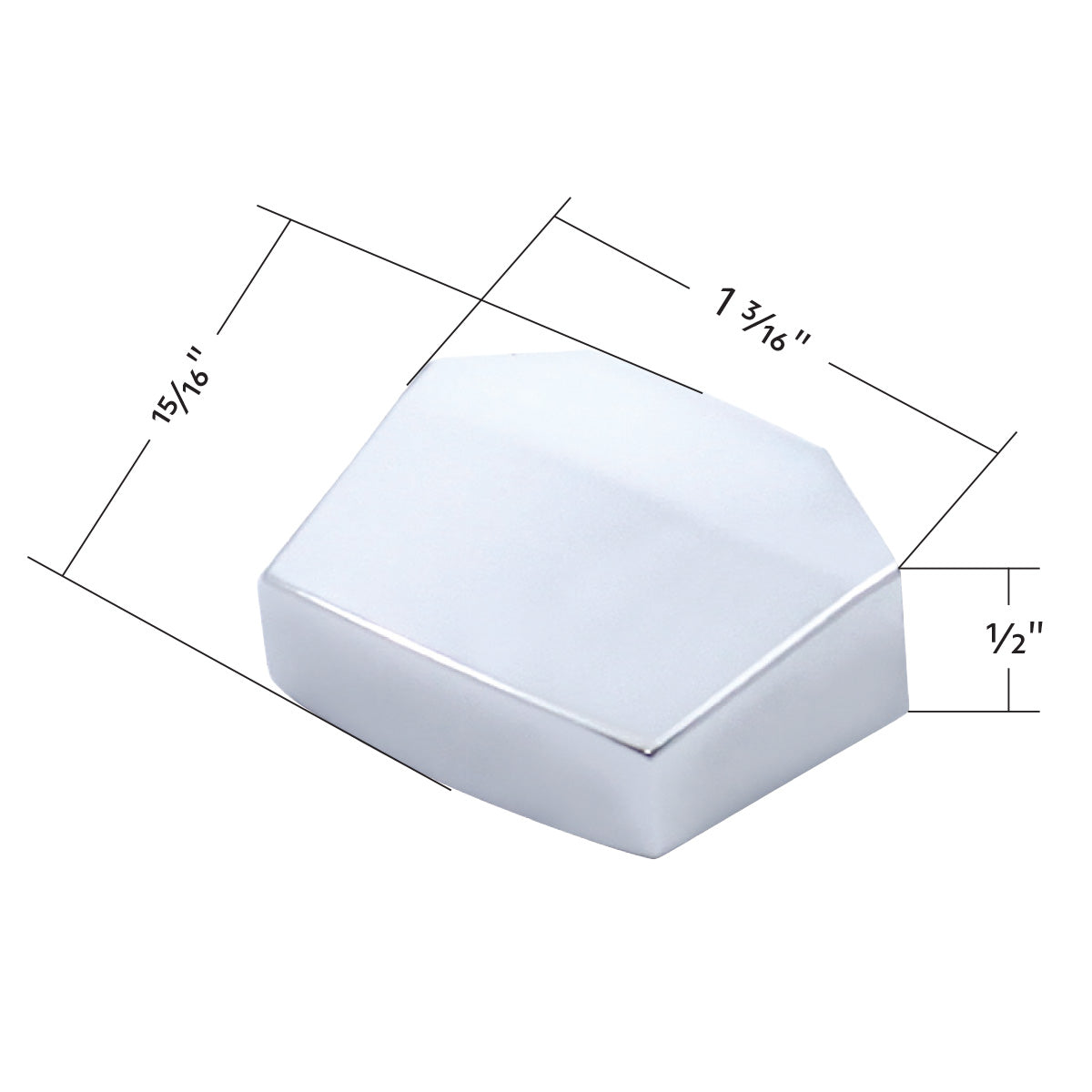 Range Selector Cover - Chrome
