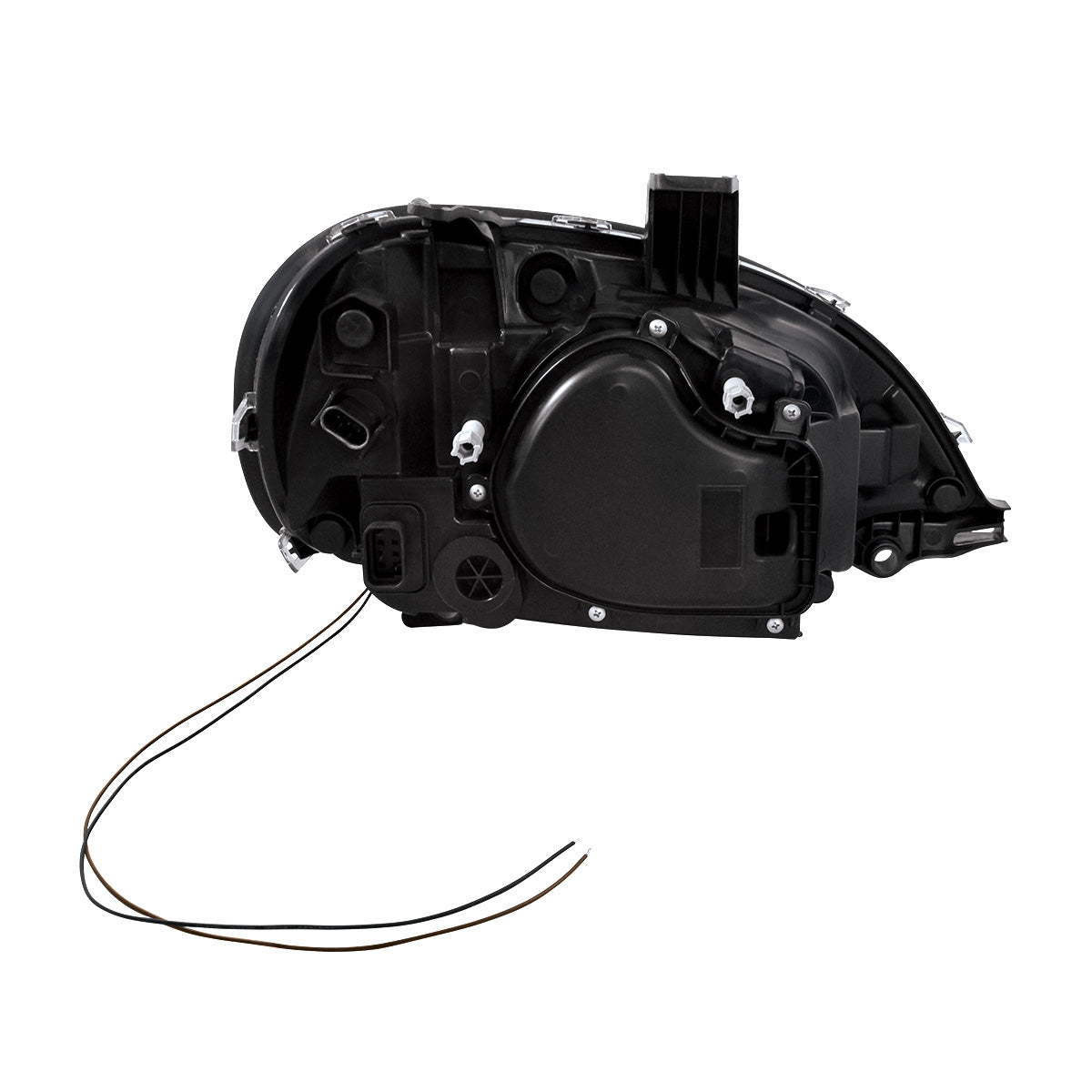 Chrome Projection Headlight With LED Position Light For 2001-2020 Freightliner Columbia - Driver