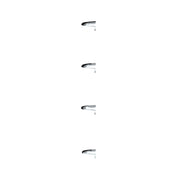 Kenworth Dash Panel Visor (Card of 4)