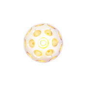 Thread-On Annodized Phoenix Style Ball Gearshift Knob With LED 9/10 Speed Adapter-Amber LED