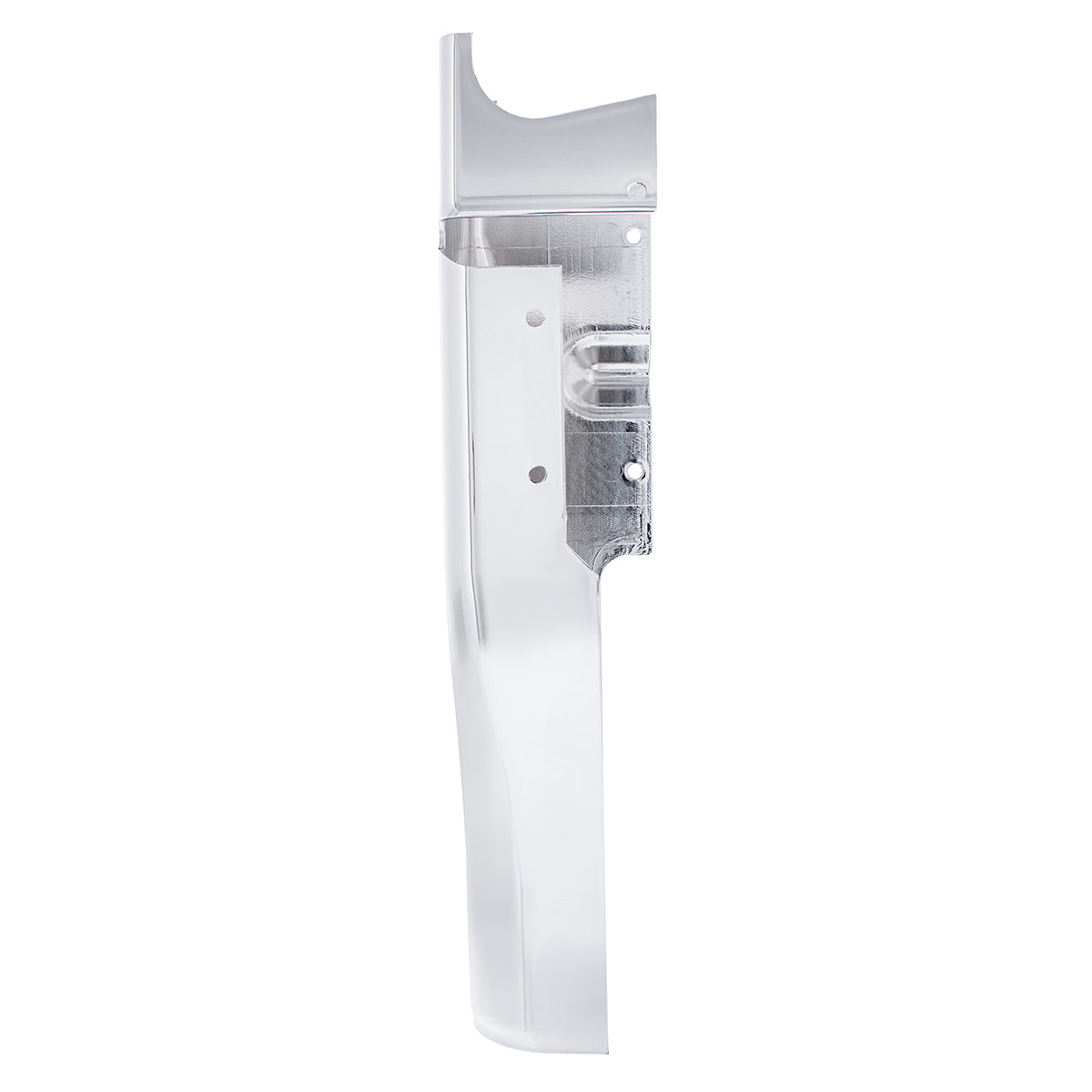 Chrome Lower Steering Column Cover For Kenworth W900 (1990-2000) And Peterbilt 379/378 (1988-1998)