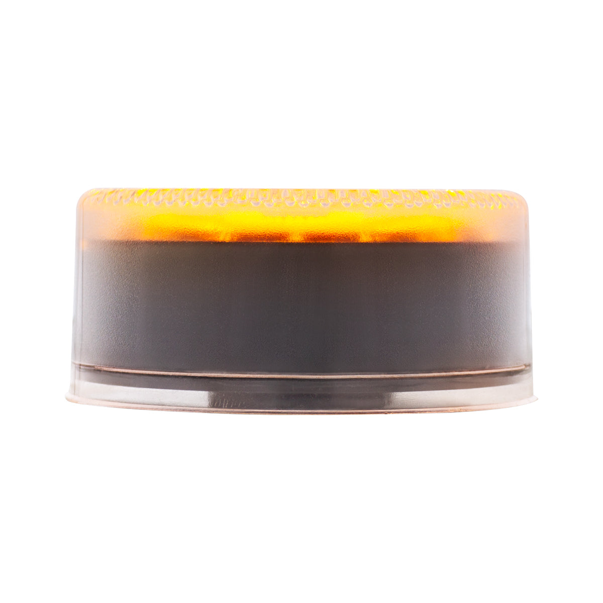 12 LED 2.5" Mirage Light (Clearance/Marker) - Amber LED/Clear Lens