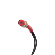 Red Mini Warning Light 16 Amp 12V 1/4" Panel Mount w/Leads 1 Pc.