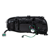 Blackout LED Headlight With LED Turn & Position Light Bar For 2008-2023 Peterbilt 389- Driver
