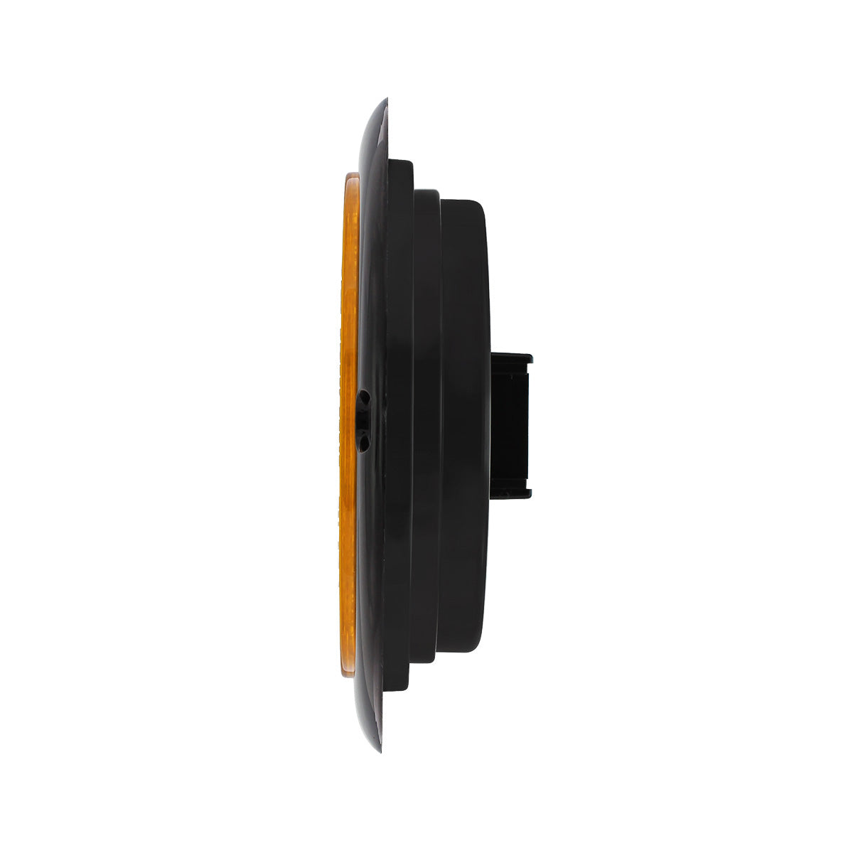 21 LED 4" Flange Mount GloLight (Turn Signal) - Amber LED/Amber Lens