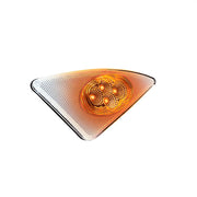 Double Fury 4 LED Fender Signal Light For 2008-2017 Kenworth T660-Amber & Red LED, Driver