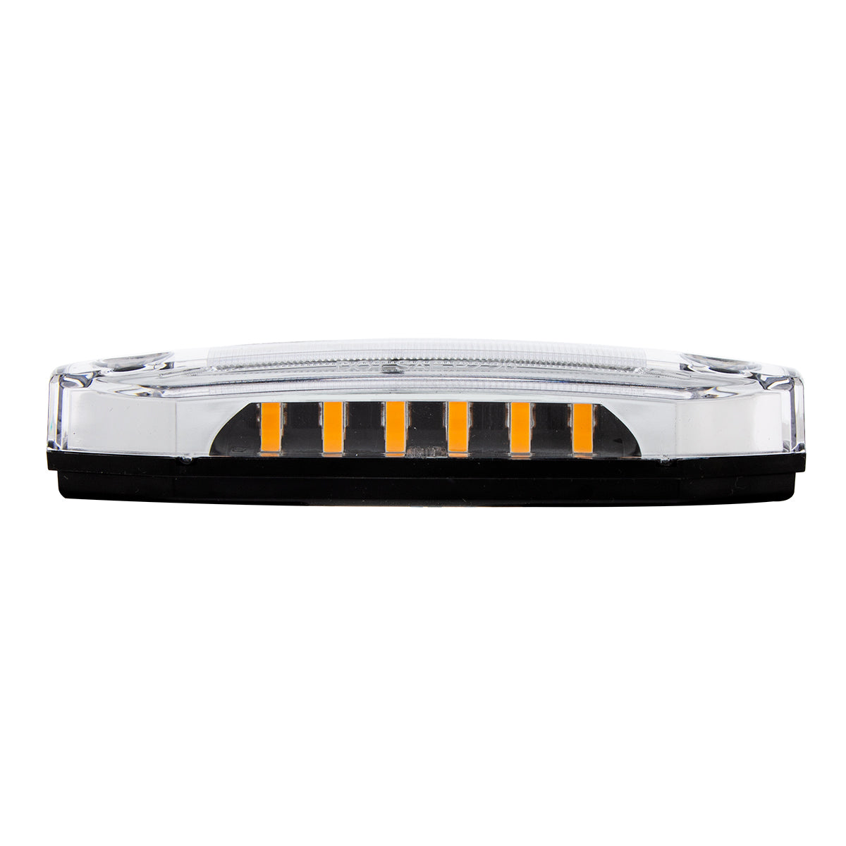 6 Red LED Light (Clearance/Marker) With 6 Amber LED Side Ditch Light