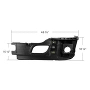 Bumper Reinforcement With Fog Light Holes For 2013-2021 Kenworth T680-Driver