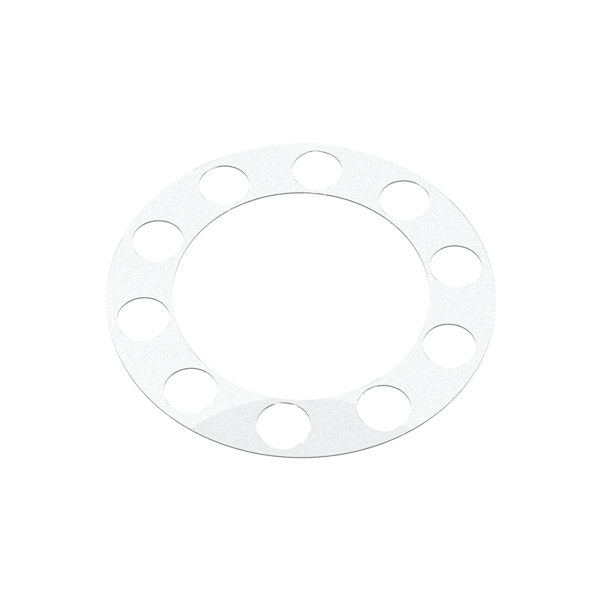 Chrome Plastic Single Hub Design Rear Axle Cover With 33mm Thread-On Nut Covers