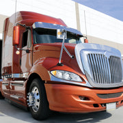 SS Hood Mirror Assembly With Sequential LED Turn Signal For 2008-2017 International Prostar - Passenger