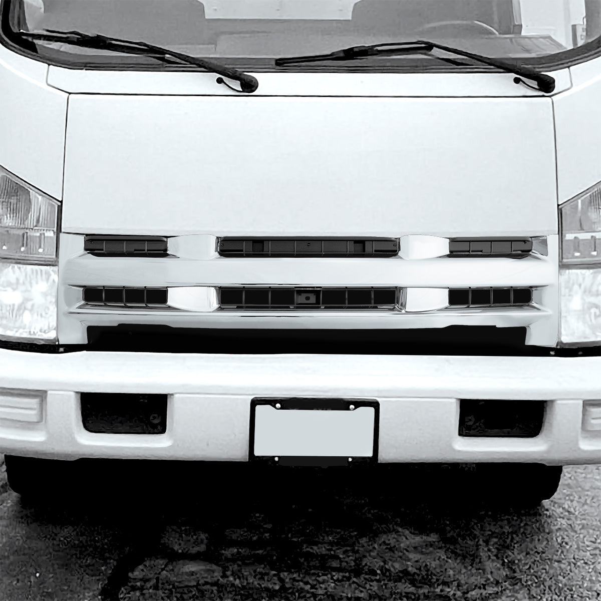 Chrome Grille For 2008-2015 Isuzu NPR (ELF 400/500/600)