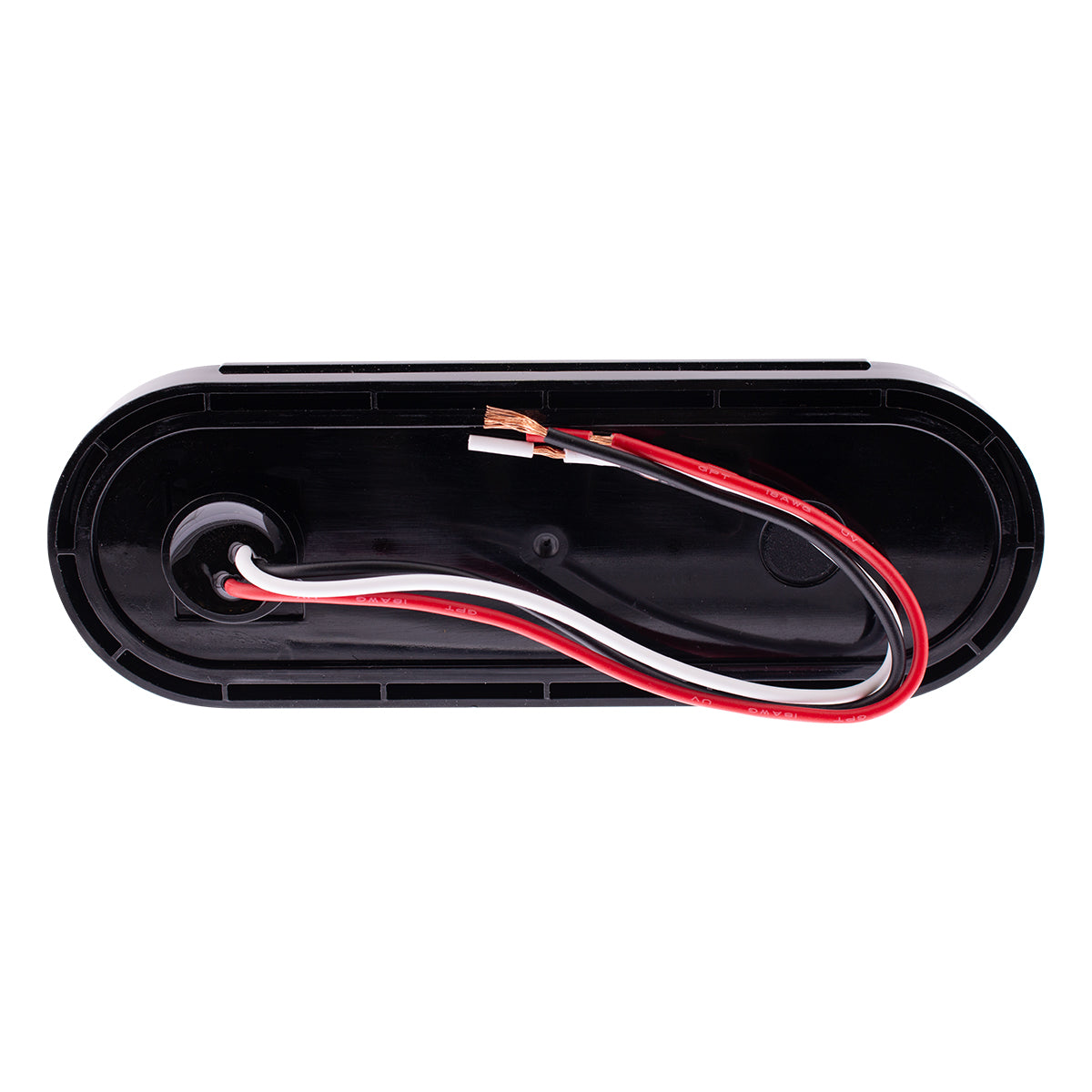 10 LED 6" Oval Light (Turn Signal) With Heated Lens - Amber LED/Amber Lens