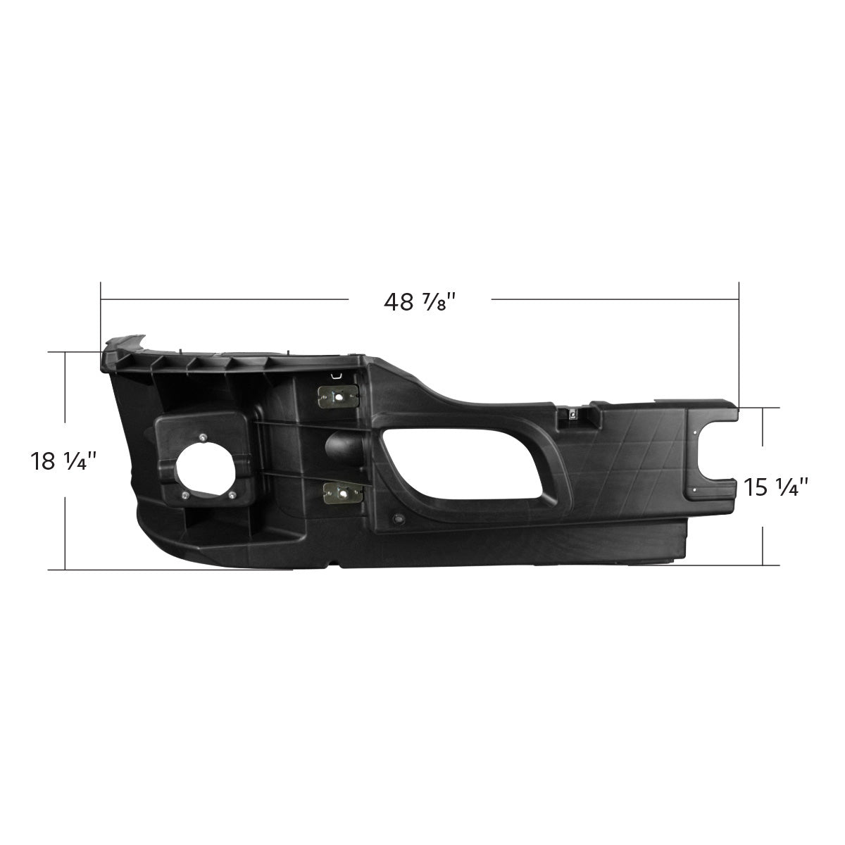 Bumper Reinforcement With Fog Light Holes For 2013-2021 Kenworth T680-Passenger
