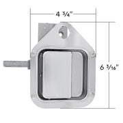 Exterior Sleeper Storage Door Handle For Kenworth W900/T800 (2004-2015), Long Striker - Passenger (Bulk)
