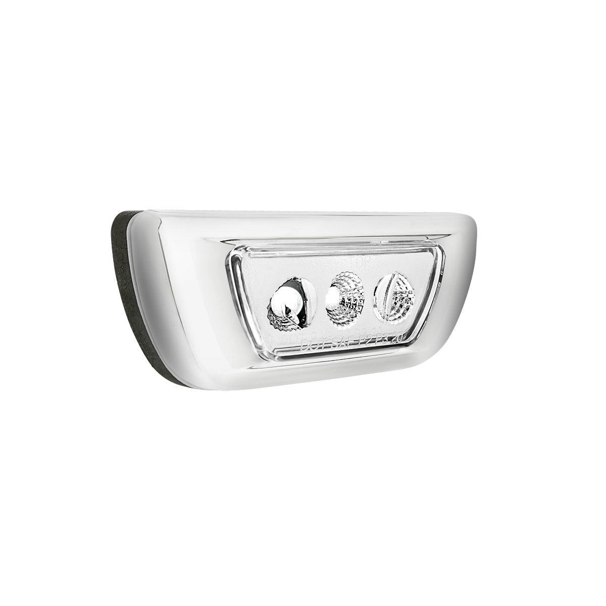 3 LED Double Fury Cab Light For 2013-2021 Kenworth T680 & 2012-2021 Peterbilt 579-Amber & White LED