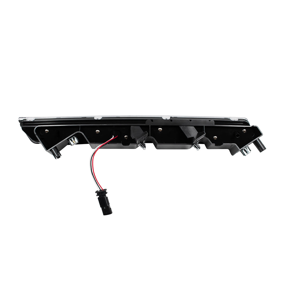 48 LED Competition Series Fender Turn Signal Light For 2022-2025 Kenworth T680-Amber LED/Clear Lens, Driver